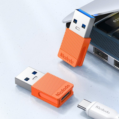 Adapter USB-C në USB 3.0 Mcdodo OT-6550, 5 Gbps, portokalli