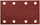 Шмиргла хартија Topex, 80 x 130mm, P80, 5 парчиња