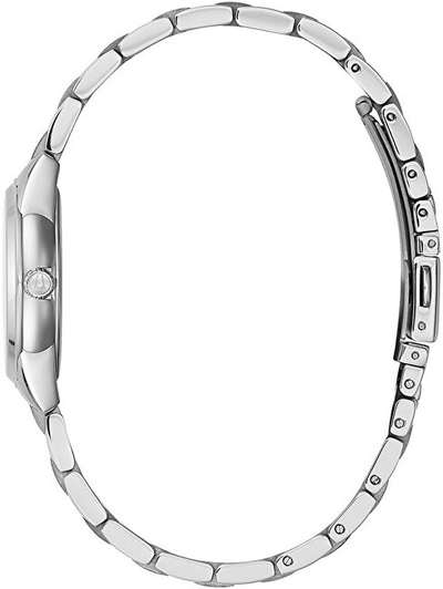 Orë dore për femra Bulova Sutton Petite Diamond, e argjendtë