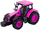 Traktor lodër Lean Toys, me drita dhe tinguj, 20.5x10x9cm, rozë