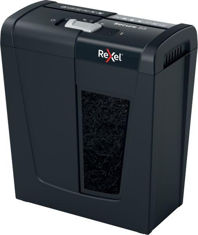 Makinë për grisje dokumentesh Rexel Secure S5 P-2, 10L, për shpi dhe zyrë