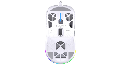 Maus gaming Endorfy LIV, me kabllo, 12000 DPI, i bardhë Onyx