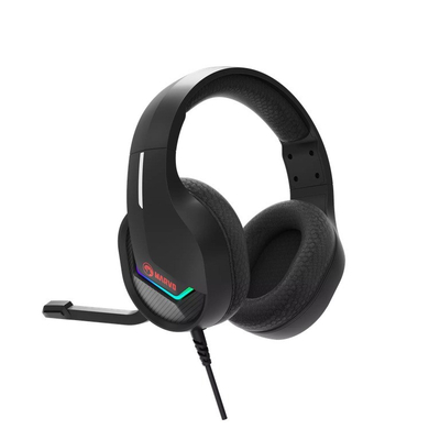 Kufje Gaming Marvo H8618 Bk Wired