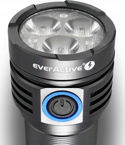 Рачна ламба EverActive FL-3300R Luminator, ЛЕД, полнечка, црна