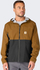 Машка водоотпорна јакна Carhartt Monterey со капуља, во Carhartt Brown и црна боја