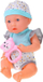 Set lodrash goc kukull Baby Doll, karrocë dhe shtrat, 35cm, rozë