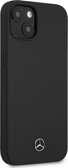 Mbulesë telefoni Mercedes Silicone Line MEHCP13SSILBK, për iPhone 13 mini 5.4", silikon, e zezë