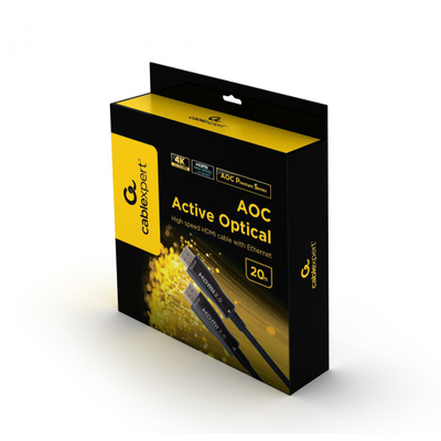Kabllo Gembird HDMI - HDMI, 20m, e zezë