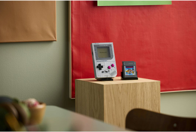 Set ndërtimi Nintendo Game Boy, koleksion për të rritur, retro, gri