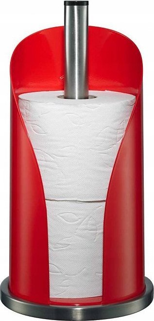 Mbajtës letrash kuzhine WESCO Paper Roll Holder 300mm, çelik inox, i kuq