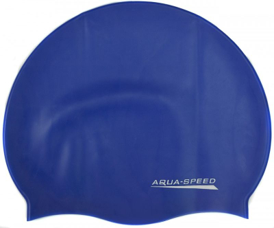 Капа за пливање Aqua-Speed Mono, силикон, сина