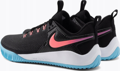 Atlete volejbolli Nike Air Zoom Hyperace 2 LE për goca, për në sallë, të zeza me rozë