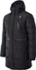 Xhaketë pallto Iguana Tialgo Jacket M, me pupla, e gjatë, e zezë