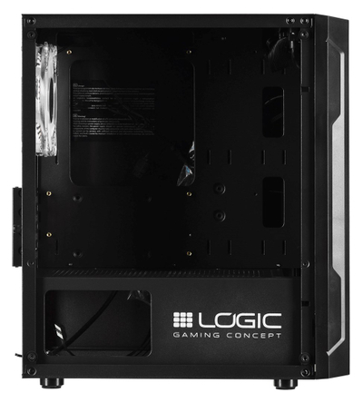 Kuti kompjuteri Logic Concept Aramis, Micro ATX, ARGB, e zezë