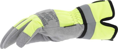 Doreza pune Mechanix Coldwork Leather Gauntlet Hiviz, lëkurë, madhësia XXL, verdhë fluorishente