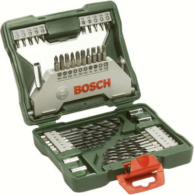 Set aksesorësh Bosch Drill 43, 43 pjesë, për shpuese dhe vidhosje