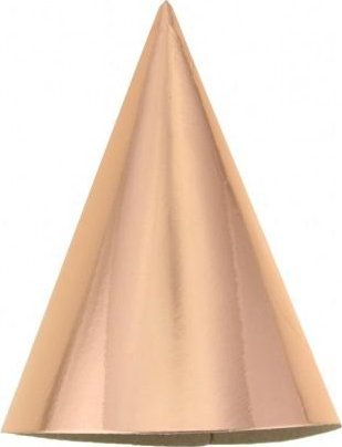 Kapela festive letre GoDan Metallic, set 5 copë, rozë gold metalike