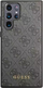 Futrollë telefoni Guess GUHCS23LG4GFGR për Samsung Galaxy S23 Ultra, hardcase, gri 4G Metal Gold Logo