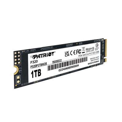 SSD диск Patriot Viper P320, M.2, 1TB, PCIe