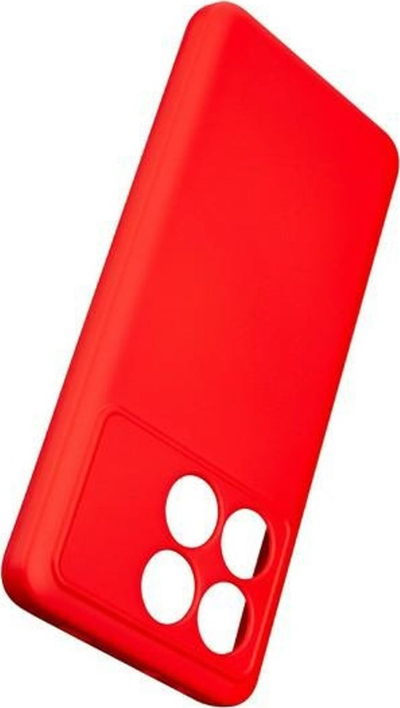 Mbrojtëse telefoni Beline Silicone Case Poco X6 Pro, silikon, antirrëshqitëse, e kuqe