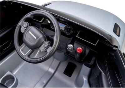 Makina elektrike për kalamaj Feber Range Rover Velar, bateri 6V, 111 x 64 x 53 cm, gri