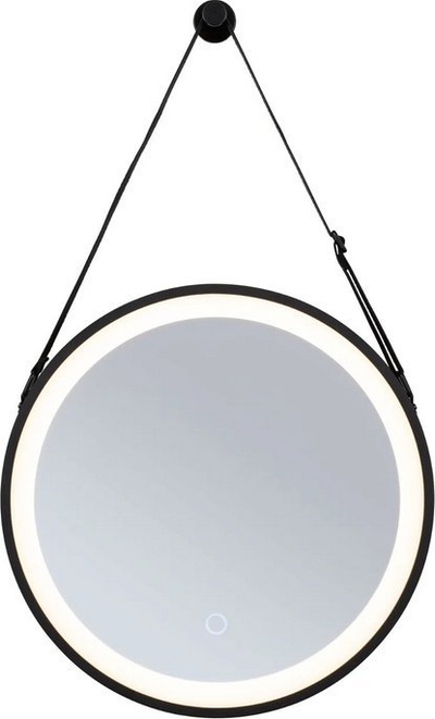 Pasqyrë varëse Paulmann Miro LED, 40cm, CCT me prekje, e zezë