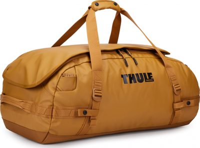 Çantë duffel Thule Chasm, 70L, e papërshkueshme nga uji, kafe e artë
