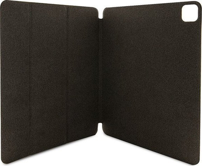 Mbulesë tablet Guess GUFCP12PS4SGK, për iPad Pro 12.9", dizajn 4G Stripe, e zezë
