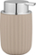 Dozator sapuni WENKO Agropoli, 250 ml, plastik, bezhë