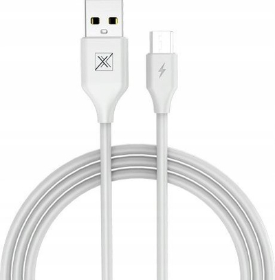 Kabllo karikimi MX Set Type C, 1m, 2.4A, e bardhë