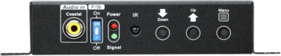 Konvertues VGA në HDMI ATEN VC160A, me scaler, i zi