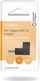 Adapter USB Nedis USB 2.0, USB A mashkull në USB A femër, 480 Mbps, i zi