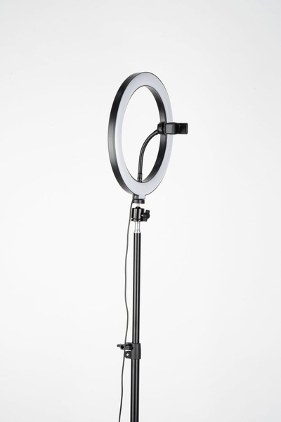Stativi Havit ST7012 Pro me unazë ndriçimi, 26 cm, 120 LED, i zi