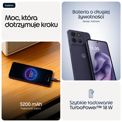 Telefoni Motorola Moto G17, 8GB RAM, 128GB, blu Evening