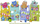 Set lodre Ugly Dolls Uglyville Street Headset (E4521)