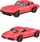 Lodër makinë Hot Wheels Fast &amp; Furious Women of Fast Custom Corvette Stingray, 1:64, metal, e kuqe