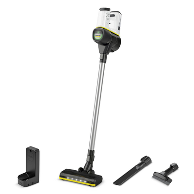 Fshesë me korrent vertikale Karcher VC 6 Cordless ourFamily, pa kabllo, depozitë 800 ml, e bardhë