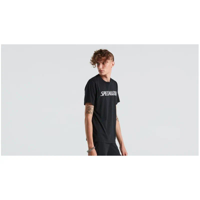 Maice Wordmark Tee Ss Men Blk M 64622-3633