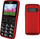 Telefoni Maxcom MOB20, 900mAh, microSD, i kuq e zi