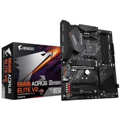 Pllakë amë Gigabyte B550 AORUS ELITE V2, ATX, DDR4, Socket AM4