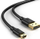 Kabllo USB Ugreen 10386, USB A në mini USB, 3 m, e zezë