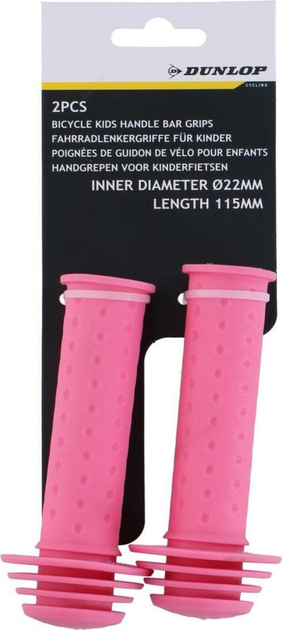 Рачки за кормило Dunlop 115mm, сет 2 парчиња, TPE, црни