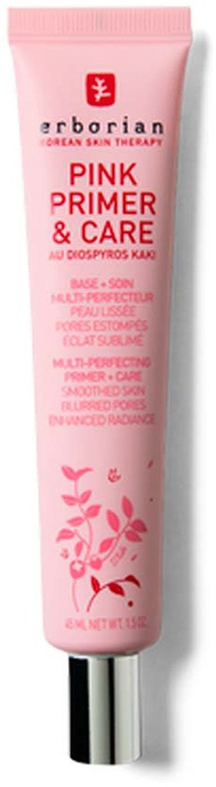 Прајмер за лице Erborian Pink Perfect, ги минимизира порите, ефект soft focus, розов