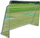 Portë futbolli Master Football Goal 215 x 152 x 76 cm, kornizë çeliku, rrjetë PE, e bardhë