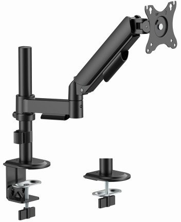 Носач за монитор Gembird, 17-32\", до 9 kg, црн