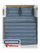 Set mbulesë jorgani Heinner Cotton Colin, dopio 200x230 cm, 100% pambuk, blu