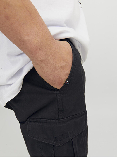 Shorce për meshkuj Jack&Jones PLUS JA222F16X-Q11, të zeza