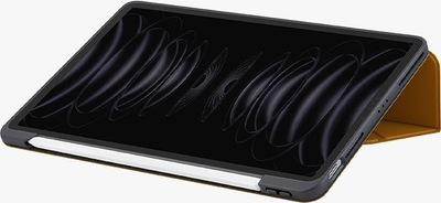 Заштитна маска UNIQ Ryze за iPad Pro 11" 2022 2021 и iPad Air 10.9" 2022 2020, со штендер, во боја сенф
