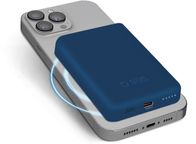 Powerbank pa tela SBS Magnetic Wireless, 5000mAh, MagSafe, blu