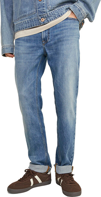 Pantallona për meshkuj Jack&Jones JJICLARK Regular Fit, të kaltër